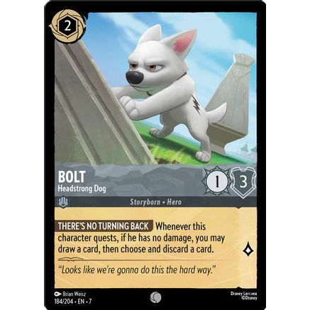 Bolt - Headstrong Dog (184/204) - Archazias Island Cold Foil