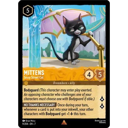Mittens - Sassy Street Cat (9/204) - Archazias Island Cold Foil