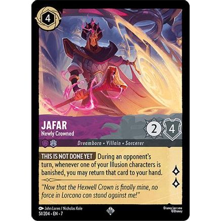 Jafar - Newly Crowned (51/204) - Archazias Island