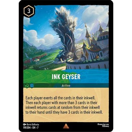 Ink Geyser (119/204) - Archazias Island Cold Foil