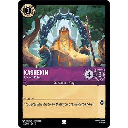 Kashekim - Ancient Ruler (77/204) - Archazias Island Cold Foil