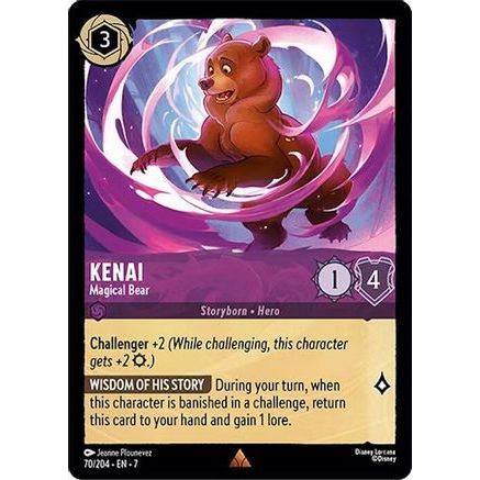 Kenai - Magical Bear (70/204) - Archazias Island Cold Foil