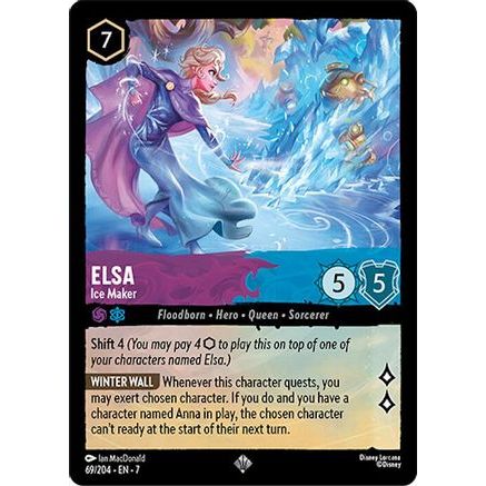 Elsa - Ice Maker (69/204) - Archazias Island Cold Foil