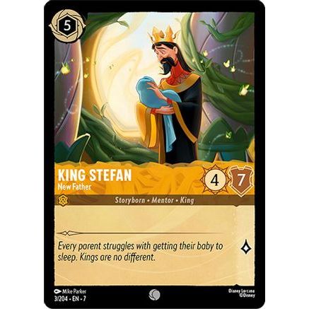 King Stefan - New Father (3/204) - Archazias Island Cold Foil