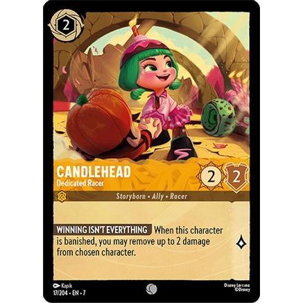 Candlehead - Dedicated Racer (17/204) - Archazias Island Cold Foil
