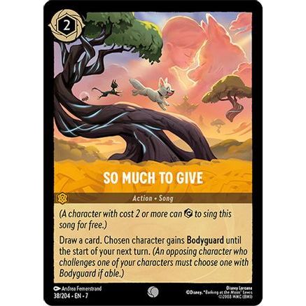 So Much to Give (38/204) - Archazias Island Cold Foil