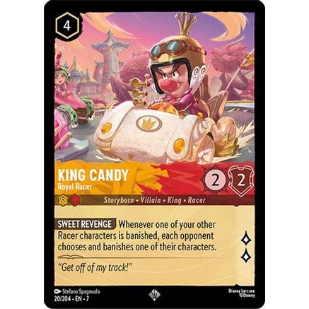 King Candy - Royal Racer (20/204) - Archazias Island Cold Foil