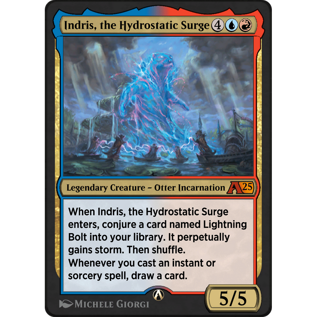 Indris, the Hydrostatic Surge (YBLB-025) - Alchemy: Bloomburrow