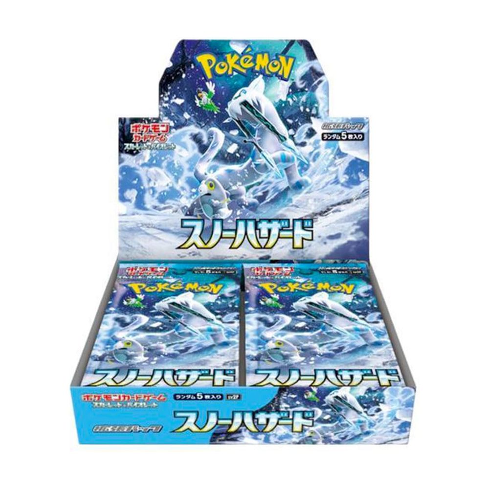 Pokemon Japanese Snow Hazard Booster Box