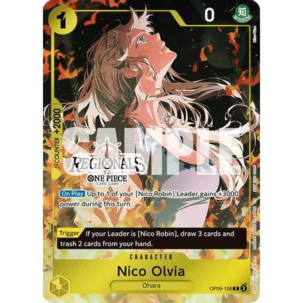 Nico Olvia (Offline Regional Participation Pack 2025 Vol.1) (OP09-106) - One Piece Promotion Cards