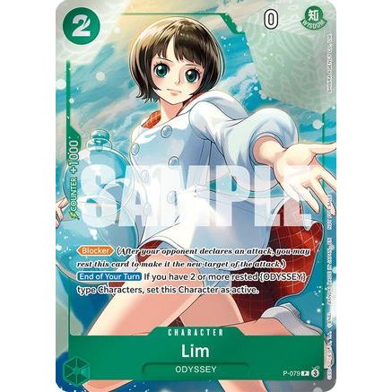Lim (Event Pack Vol. 6) (P-079) - One Piece Promotion Cards