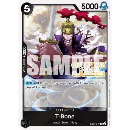 T-Bone (Judge Pack Vol. 5) (EB01-049) - One Piece Promotion Cards