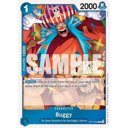 Buggy (Judge Pack Vol. 5) (ST17-003) - One Piece Promotion Cards
