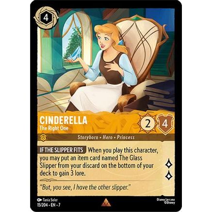 Cinderella - The Right One (15/204) - Archazias Island Cold Foil