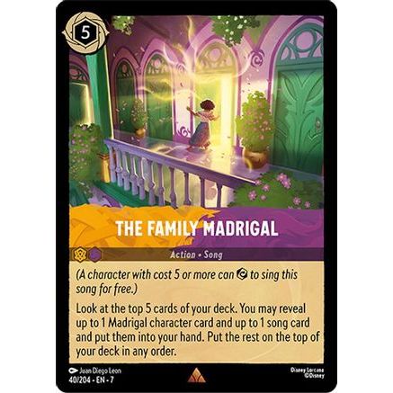 The Family Madrigal (40/204) - Archazias Island Cold Foil