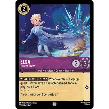 Elsa - Trusted Sister (55/204) - Archazias Island Cold Foil