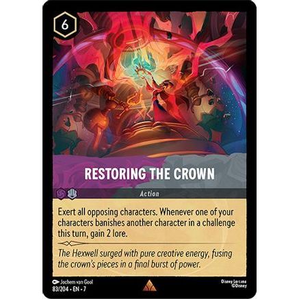Restoring the Crown (83/204) - Archazias Island Cold Foil