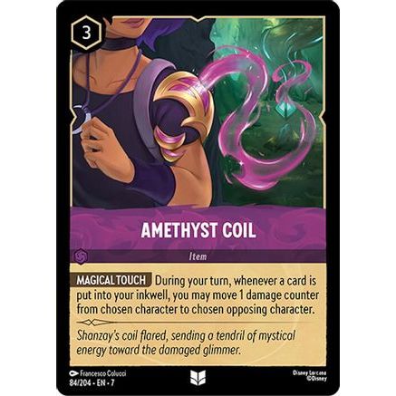 Amethyst Coil (84/204) - Archazias Island Cold Foil