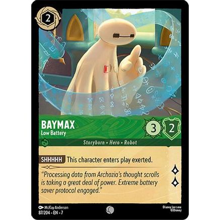 Baymax - Low Battery (87/204) - Archazias Island Cold Foil