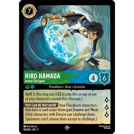 Hiro Hamada - Armor Designer (96/204) - Archazias Island Cold Foil
