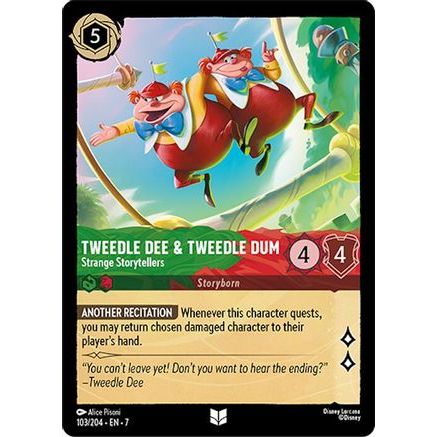 Tweedledee & Tweedledum - Strange Storytellers (103/204) - Archazias Island Cold Foil