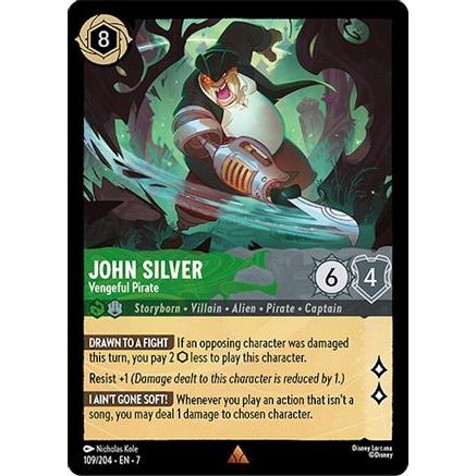 John Silver - Vengeful Pirate (109/204) - Archazias Island