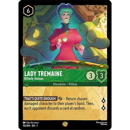 Lady Tremaine - Bitterly Jealous (115/204) - Archazias Island Cold Foil