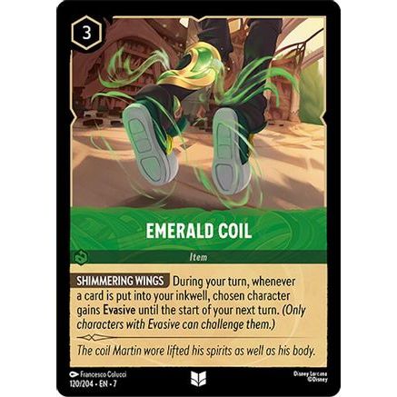 Emerald Coil (120/204) - Archazias Island Cold Foil