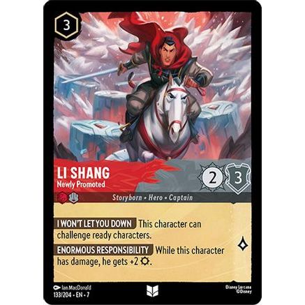 Li Shang - Newly Promoted (133/204) - Archazias Island Cold Foil