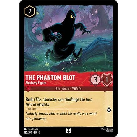 The Phantom Blot - Shadowy Figure (135/204) - Archazias Island Cold Foil