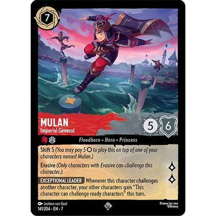 Mulan - Imperial General (141/204) - Archazias Island Cold Foil