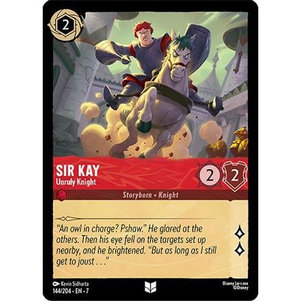 Sir Kay - Unruly Knight (144/204) - Archazias Island Cold Foil