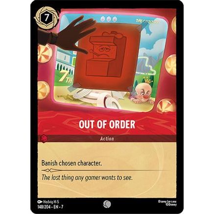 Out of Order (148/204) - Archazias Island Cold Foil