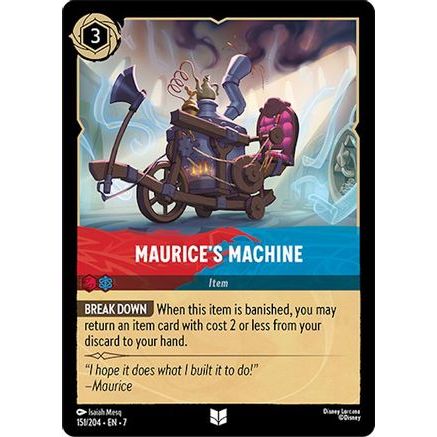 Maurice's Machine (151/204) - Archazias Island Cold Foil