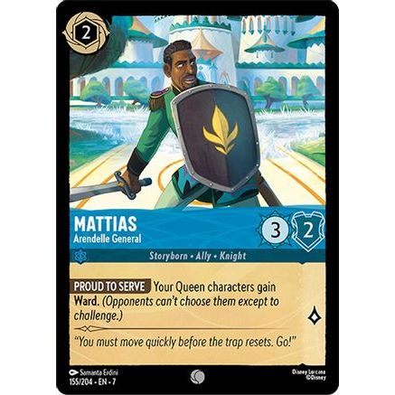 Mattias - Arendelle General (155/204) - Archazias Island Cold Foil