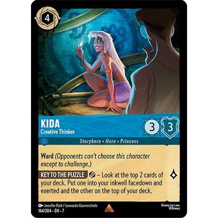 Kida - Creative Thinker (164/204) - Archazias Island Cold Foil