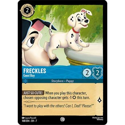 Freckles - Good Boy (168/204) - Archazias Island Cold Foil
