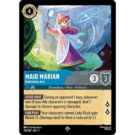 Maid Marian - Badminton Ace (176/204) - Archazias Island Cold Foil