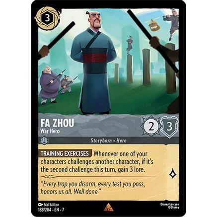 Fa Zhou - War Hero (188/204) - Archazias Island Cold Foil
