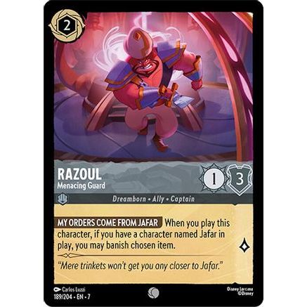 Razoul - Menacing Guard (189/204) - Archazias Island