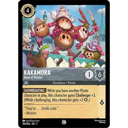Kakamora - Band of Pirates (192/204) - Archazias Island Cold Foil