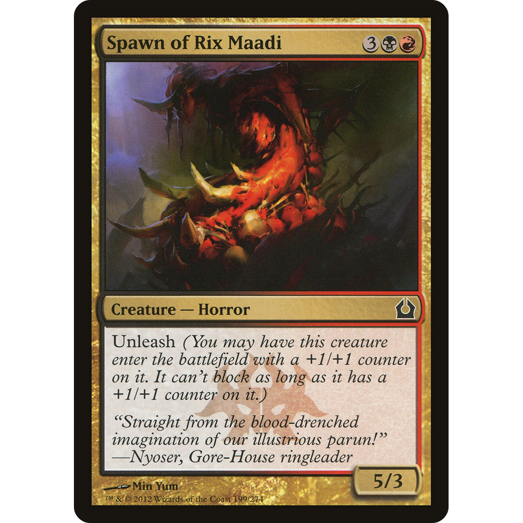 Spawn of Rix Maadi (RTR-199) - Return to Ravnica