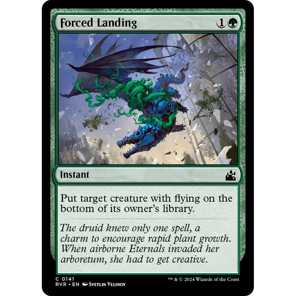 Forced Landing (RVR-141) - Ravnica Remastered Foil