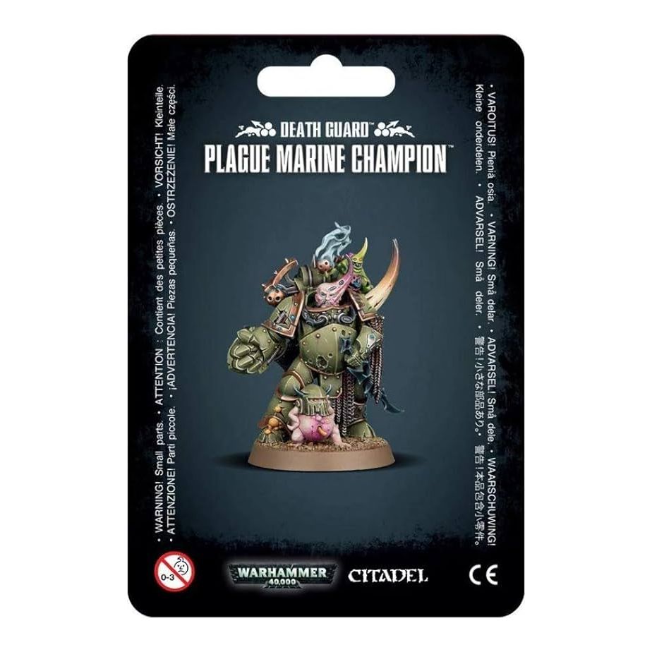 Warhammer 40K: Death Guard - Plague Marine Champion [43-48]