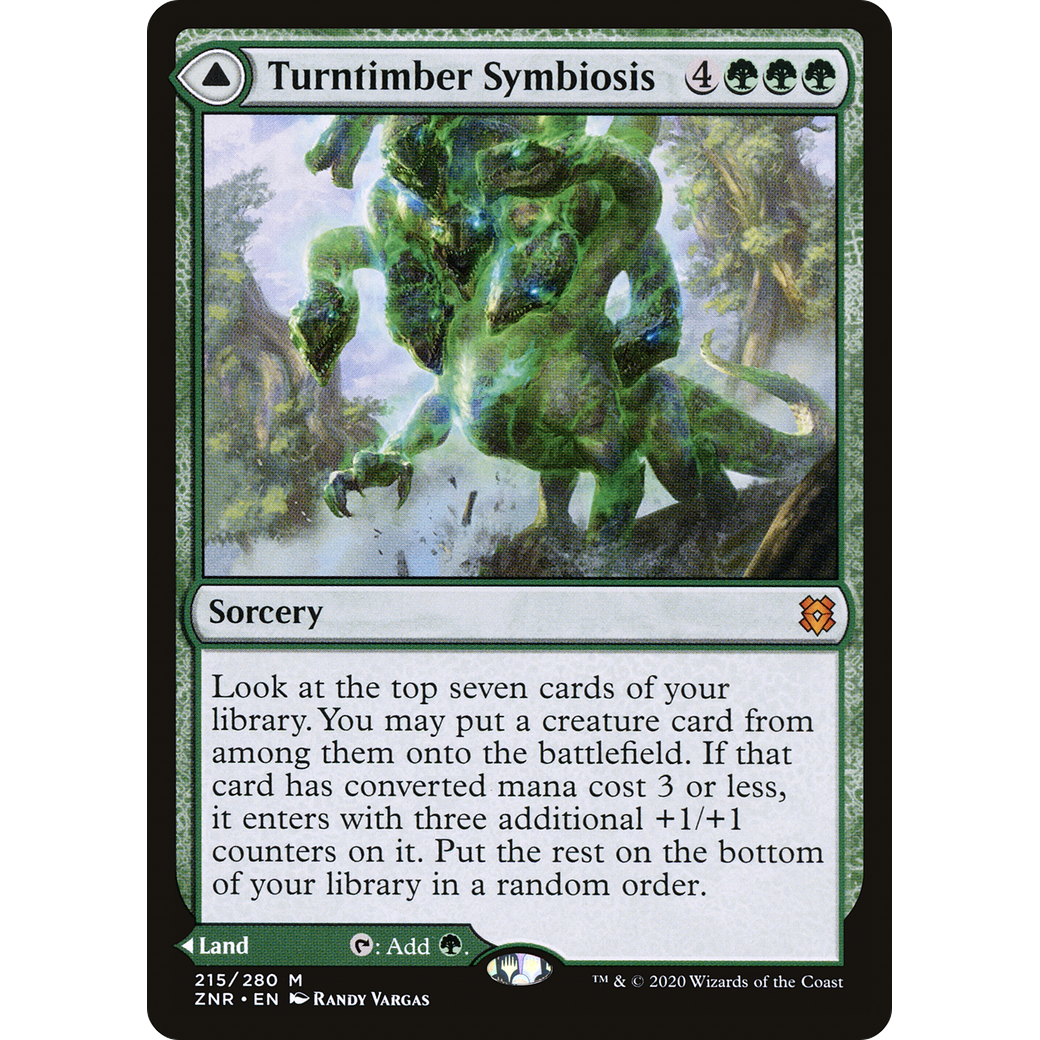 Turntimber Symbiosis (ZNR-215) - Zendikar Rising