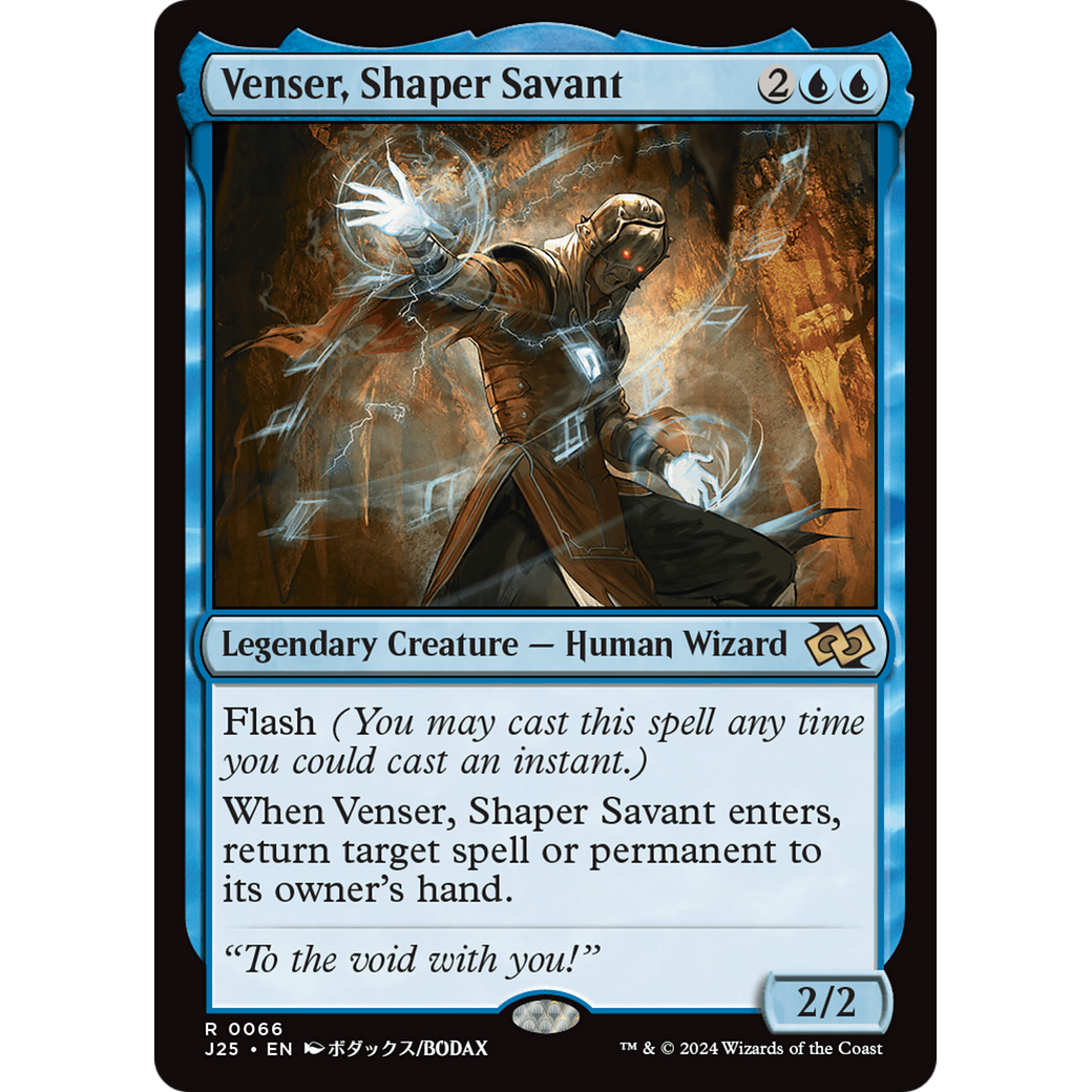 Venser, Shaper Savant (J25-066) - Foundations Jumpstart