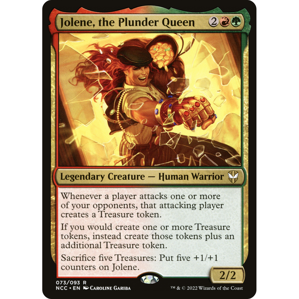Jolene, the Plunder Queen (NCC-073) - New Capenna Commander
