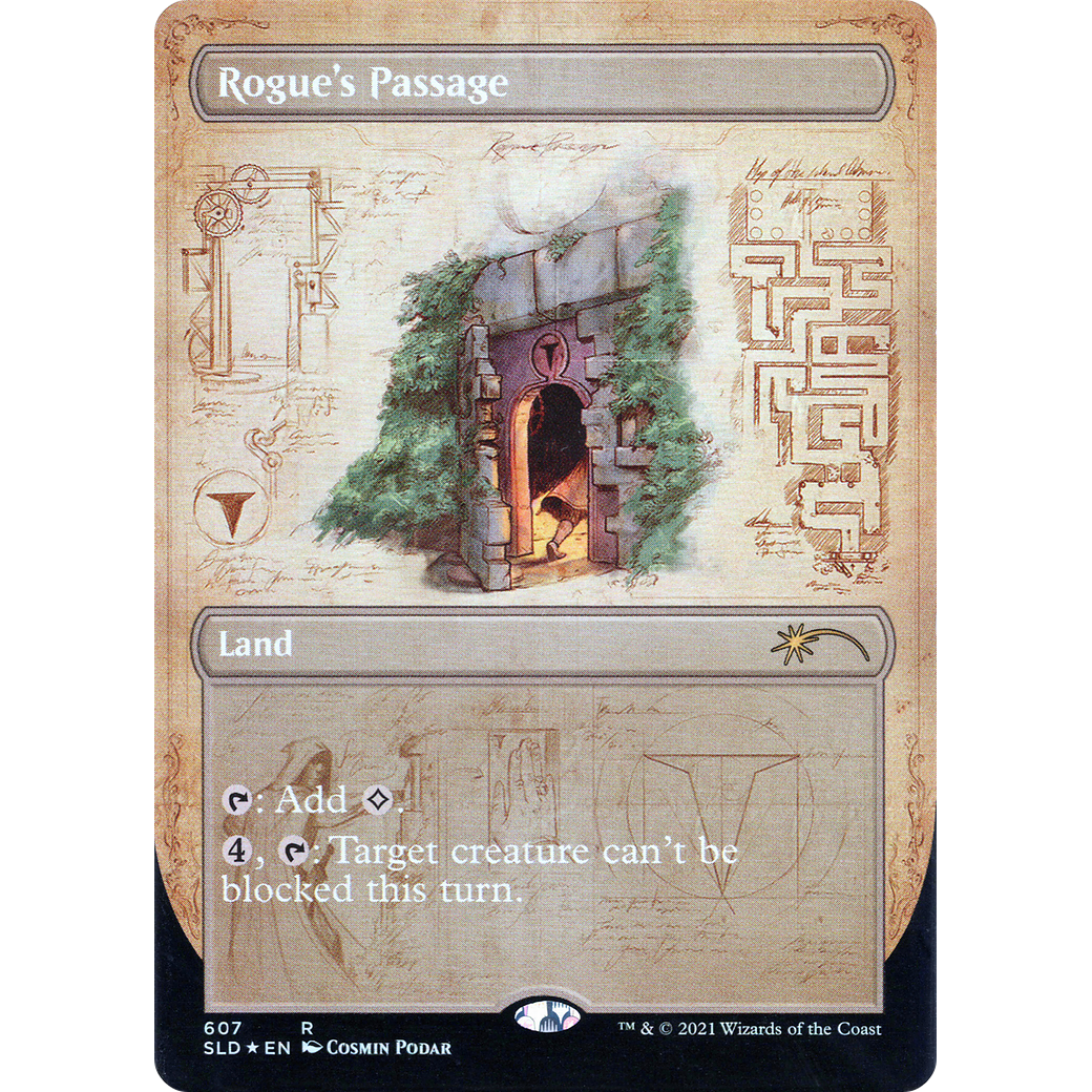 Rogue's Passage (SLD-607) - Secret Lair Drop (Borderless) Foil