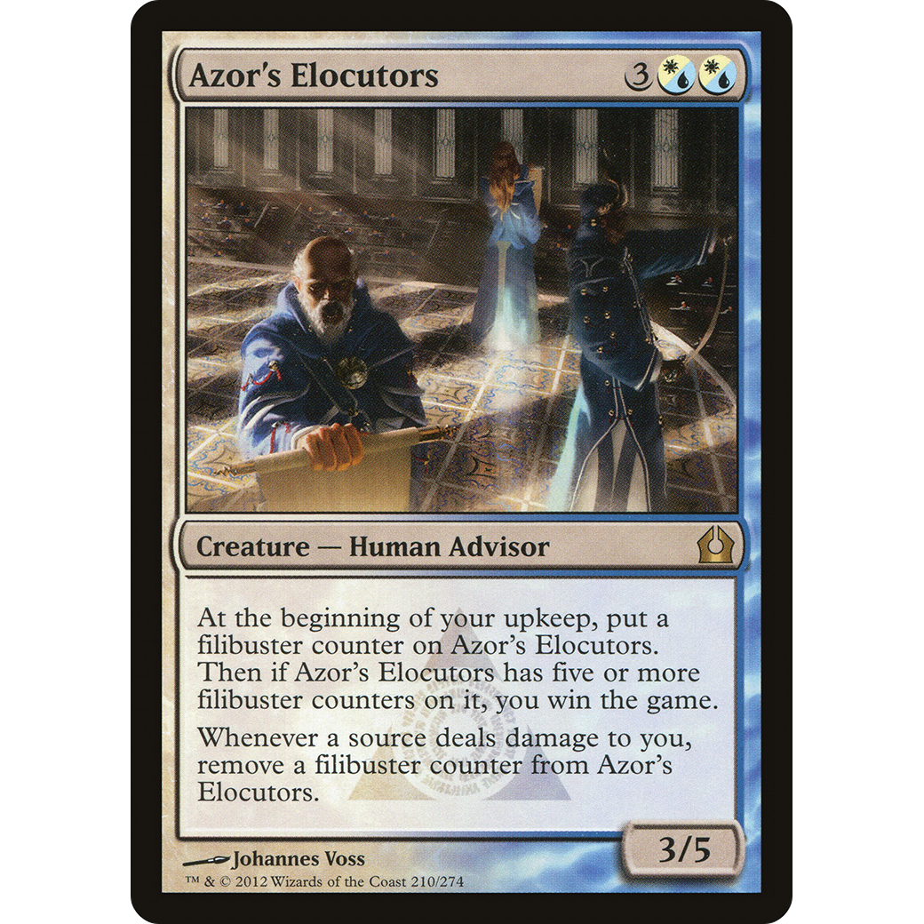 Azor's Elocutors (RTR-210) - Return to Ravnica