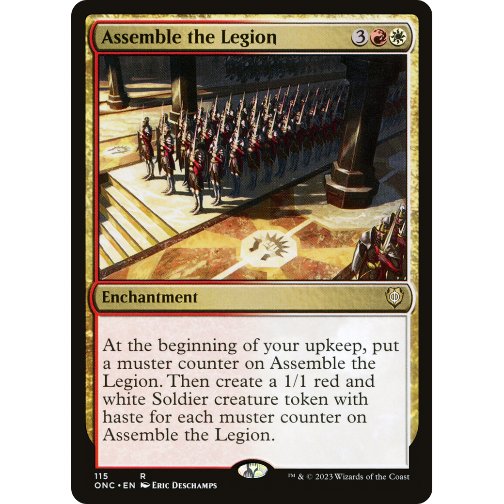 Assemble the Legion (ONC-115) - Phyrexia: All Will Be One Commander